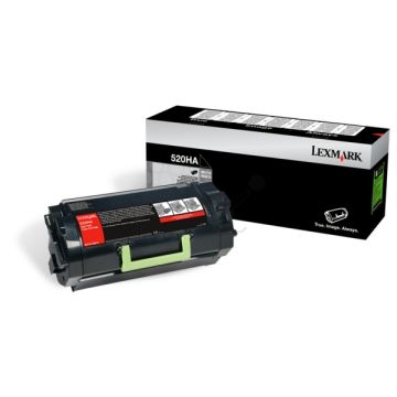 Toner d'origine - Lexmark 52D0HA0 / 520HA - noir