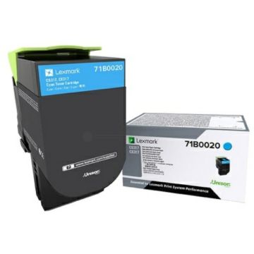 Toner d'origine - Lexmark 71B0020 - cyan