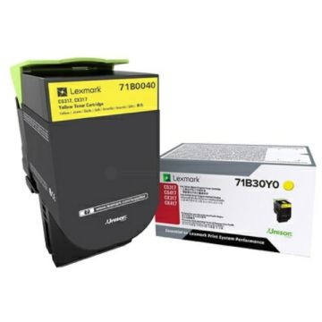 Toner d'origine - Lexmark 71B0040 - jaune