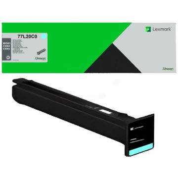 Toner d'origine - Lexmark 77L20C0 - cyan