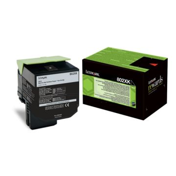 Toner d'origine - Lexmark 80C2XK0 / 802XK - noir