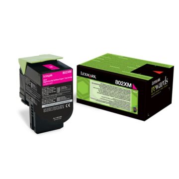 Toner d'origine - Lexmark 80C2XM0 / 802XM - magenta