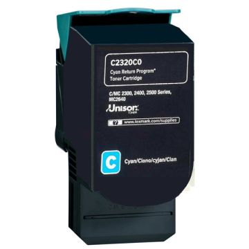 Toner d'origine - Lexmark C2320C0 - cyan