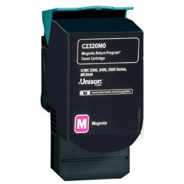 Toner d'origine - Lexmark C2320M0 - magenta