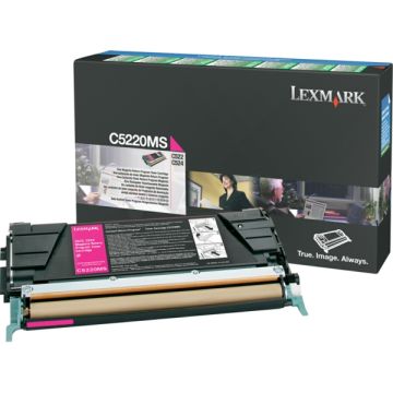 Toner d'origine - Lexmark C5220MS - magenta