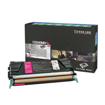 Toner d'origine - Lexmark C5240MH - magenta