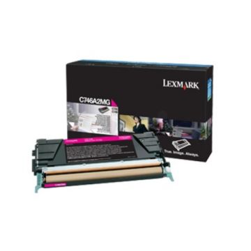 Toner d'origine - Lexmark C746A3MG - magenta