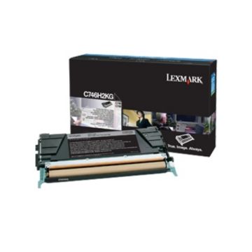 Toner d'origine - Lexmark C746H3KG - noir