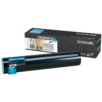 Toner d'origine - Lexmark C930H2CG - cyan