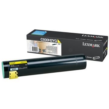 Toner d'origine - Lexmark C930H2YG - jaune