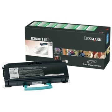 Toner d'origine - Lexmark E360H11E - noir