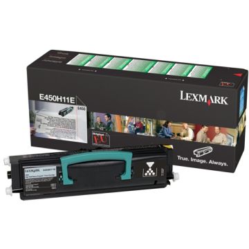 Toner d'origine - Lexmark E450H11E - noir