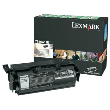 Toner d'origine - Lexmark T650A11E - noir