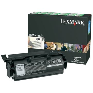 Toner d'origine - Lexmark T650H11E - noir