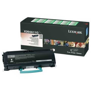 Toner d'origine - Lexmark X264A11G - noir