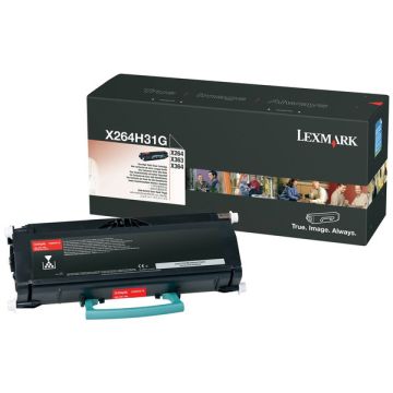 Toner d'origine - Lexmark X264H31G - noir