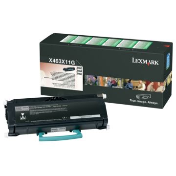 Toner d'origine - Lexmark X463X11G - noir