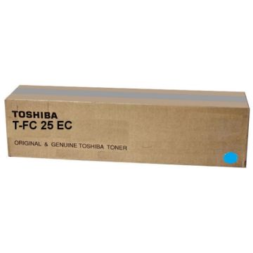 Toner d'origine - Toshiba 6AJ00000072 / T-FC 25 EC - cyan