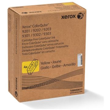 Encre solide d'origine - Xerox 108R00831 - jaune - pack de 4