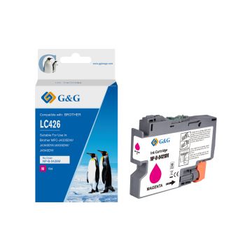 Cartouche compatible de première qualité - Brother LC426XLM - magenta