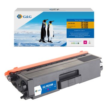 Toner compatible de première qualité - Brother TN325M - magenta