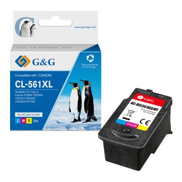 Cartouche compatible de première qualité - Canon 3730C001 / CL-561 XL - multicouleur