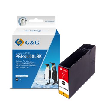 Cartouche compatible de première qualité - Canon 9254B001 / PGI-2500 XLBK - noire