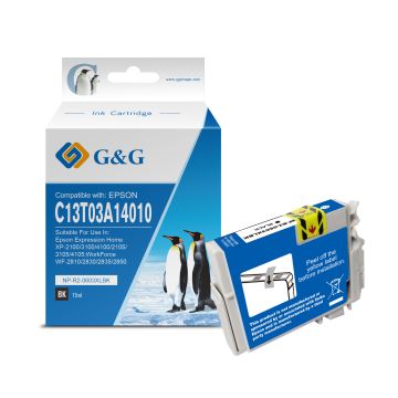 Cartouche compatible de première qualité - Epson C13T03A14010 / 603XL - noire