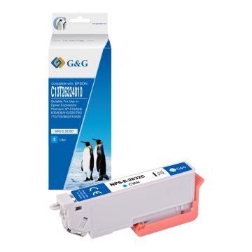 Cartouche compatible de première qualité - Epson C13T26324010 / 26XL - cyan