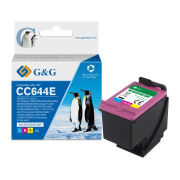 Cartouche compatible de première qualité - HP CC644EE / 300XL - multicouleur