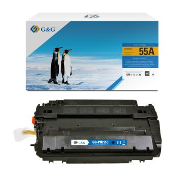 Toner compatible de première qualité - HP CE255A / 55A - noir