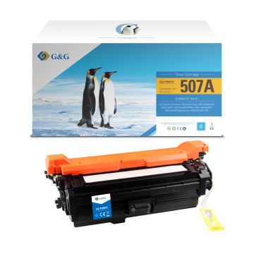 Toner compatible de première qualité - HP CE401A / 507A - cyan