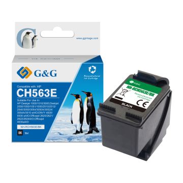 Cartouche compatible de première qualité - HP CH563EE / 301XL - noire