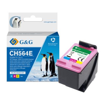 Cartouche compatible de première qualité - HP CH564EE / 301XL - multicouleur