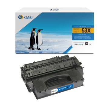 Toner compatible de première qualité - HP Q7553X / 53X - noir