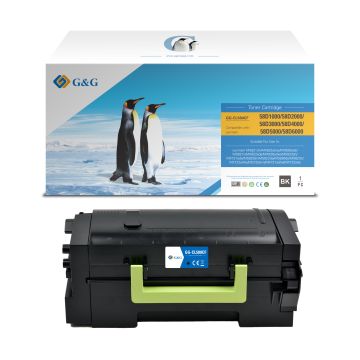 Toner compatible de première qualité - Lexmark 58D2000 - noir